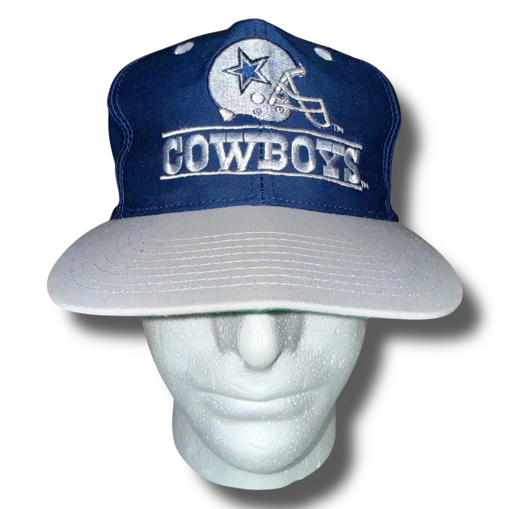 Vintage‎ Dallas Cowboys Hat Eastport NFL Front Row Snapback 6 Panel Cap